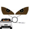 Car Eye Decorative Light,Led Windshield Light - Animated Dynamic Flexible