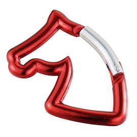 Arenbel 2.5" Aluminum Car Keychain D-Ring Spring Loaded Gate Carabiners Hook Clip Snaphook Holder, Green