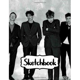 Sketchbook: Blur English Rock Band The Lo-Fi Style of American Indie Rock Groups US Mainstream Hit "Song 2" Single. A Large Sketchbooks With Blank ... Artist Edition, 110 Pages 8.5 x 11 Inches.