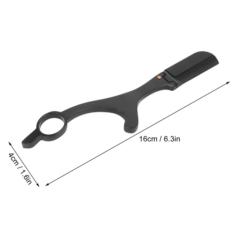 Hair Styling Thinning Razor Alloy Old Fashioned Manual Cutting Texturizing