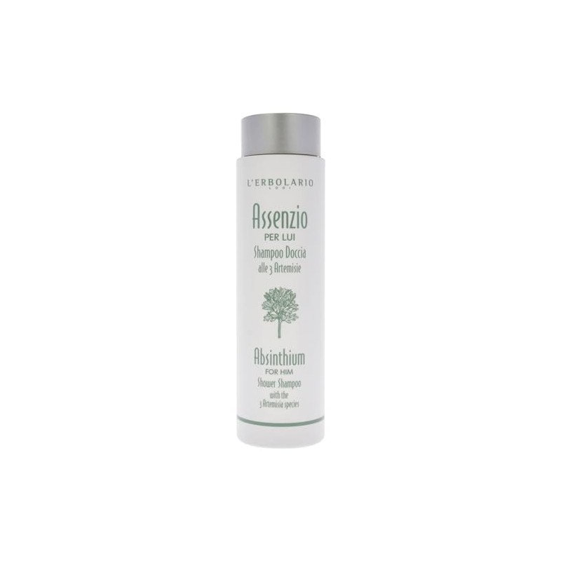 L'Erbolario Absinthium for Him Shower Shampoo with Three Artemisia Species