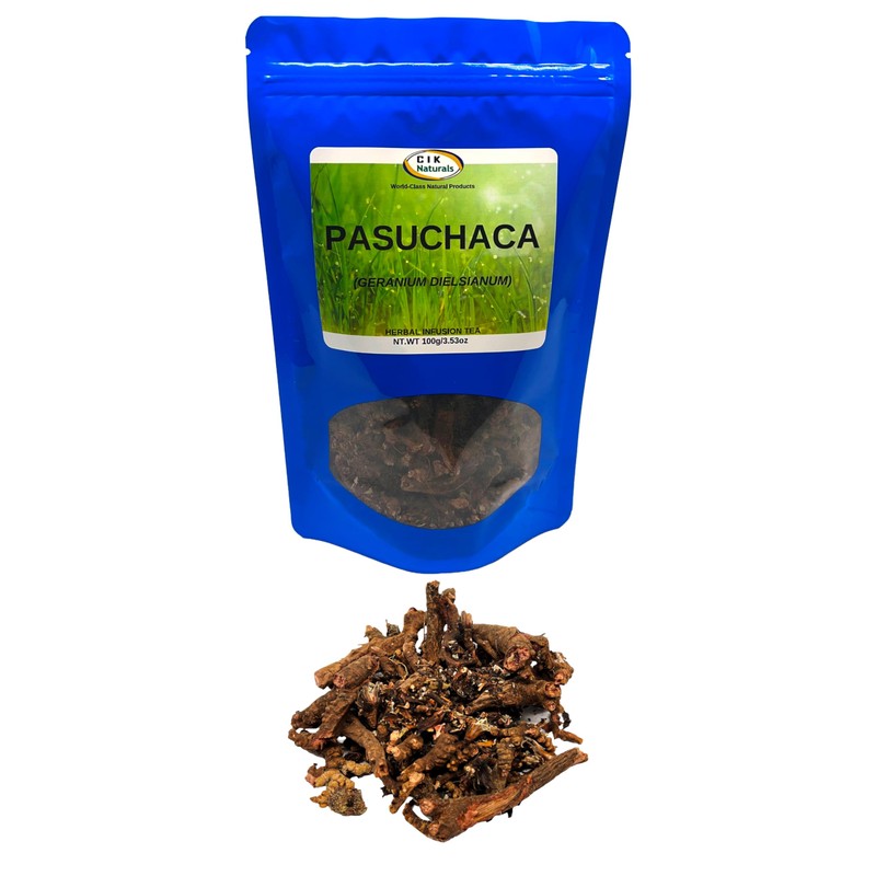 CIK Naturals Pasuchaca Herbal Tea - (100g) Herbal Infusions Zip-lock