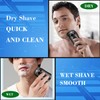 Electric Mini Razor Pockets Shaver for Men,Floating Big Shave Head