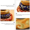 Healifty Singing Bowl Cushion Holder Cushion Ring Cushion for Tibetan
