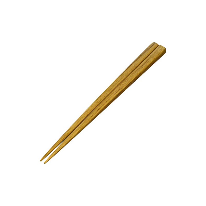 Tanaka chopsticks shop Chopsticks "若狭 Coating Chopsticks" Chunky Chopsticks Chestnut