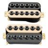 Artec HIVB Invader Style Uncovered Adjustable Hexagonal Poles Ceramic Humbucker