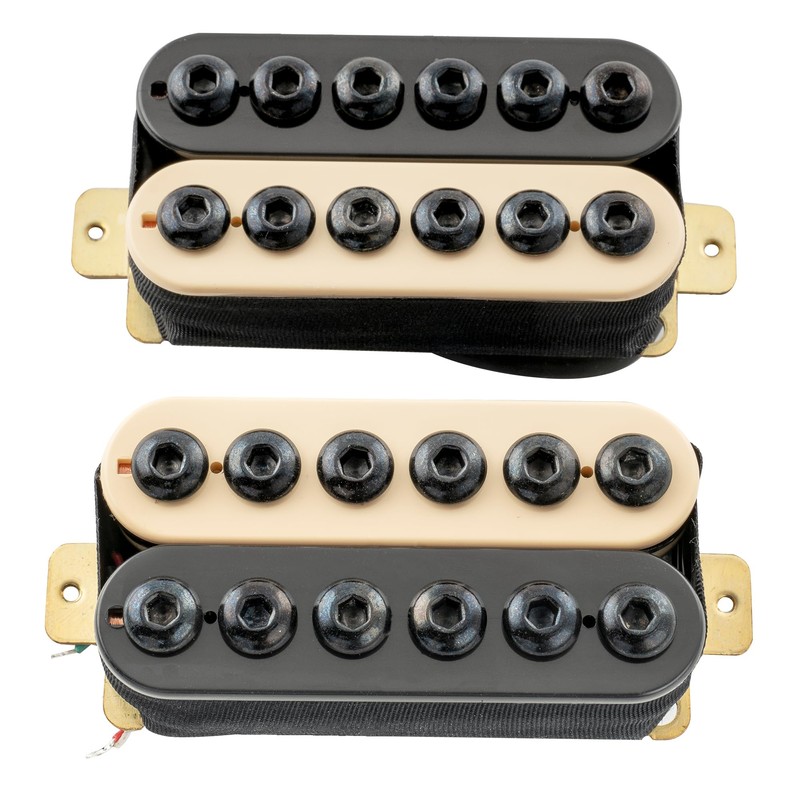 Artec HIVB Invader Style Uncovered Adjustable Hexagonal Poles Ceramic Humbucker