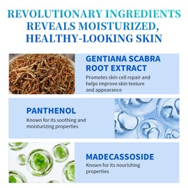 RAZUYEN Soothing Collagen Serum for Face, Repair And Moisturize Skin, Anti Aging Face Serum for Women With Panthenol, Gentiana Scabra Root Extract, 1.01 FL OZ