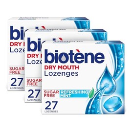 Biotene Dry Mouth Lozenges, Refreshing Mint, 81 Count
