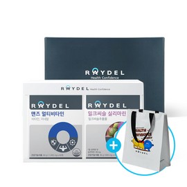 Reidel Men's Multivitamin (60 tablets) + Milk Thistle Silymarin (60 tablets) gift set / 레이델 맨즈 멀티비타민 (60정) + 밀크씨슬 실리마린 (60정) 선물세트