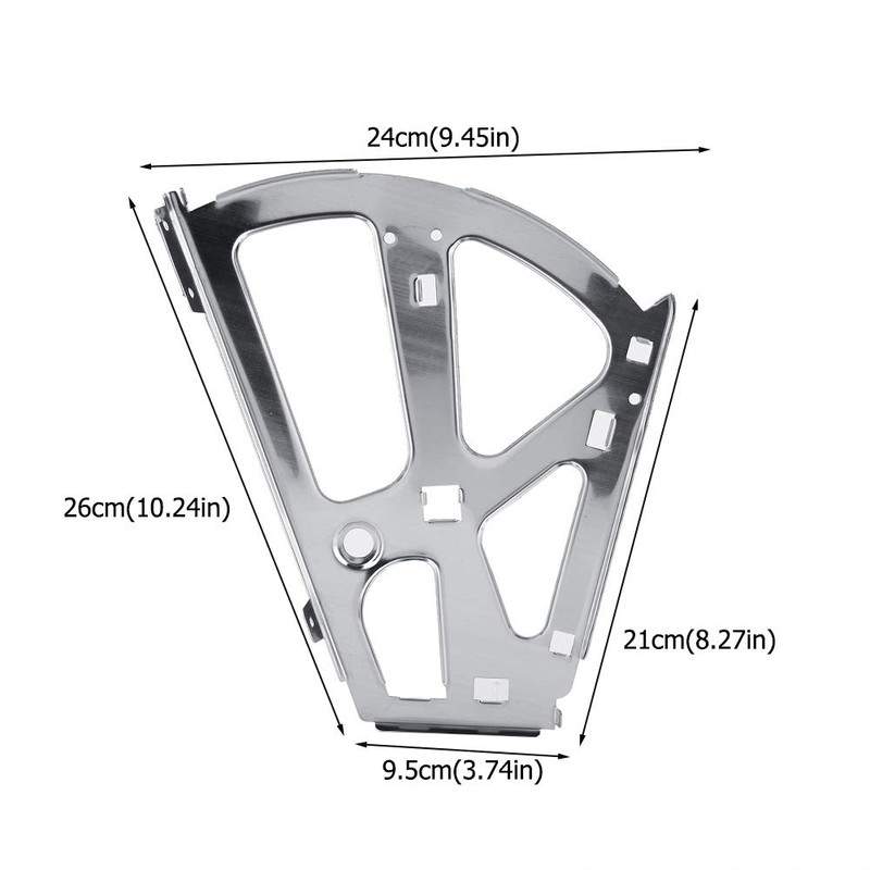 DGTRHTED 2Pcs Stainless Steel Shoes Cabinet Hinges, 2 Layers, Silver,