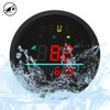 85mm Auto Digital Speedometer Odometer Tripmeter GPS Type 0-999 KM/H