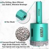 FACHLICH Diamond Core Drill Bit Set 6/8/10/25/35/50mm Porcelain Tile Drill