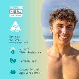 Sun Zapper Zinc Stick "Light skin tone" SPF 50+ | Protector Solar Mineral en Stick a base de zinc color PIEL CLARA 12g |Alta protección solar UVA/UVB 