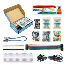 REXQualis Kit Componentes Electronicos Para Arduino, Raspberry Pi Con Módulo