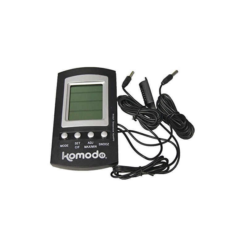 Komodo Combined Digital Thermometer and Hygrometer