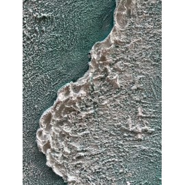 NANKAI Art Hand Painted Beach Ocean Wave Landscape Oil Painting Modern Abstract Canvas Art Mural Family Wall Art Deco 45x30 inches