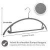Velvet Clothes Hangers 20 Pack – Non Slip Garment Hangers