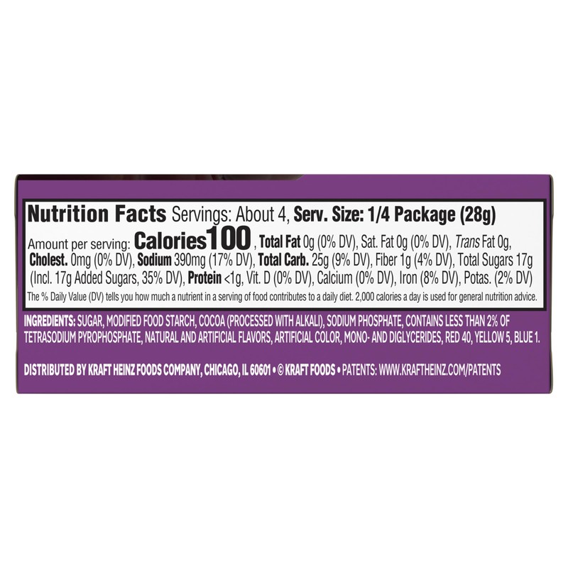 Jell-O Chocolate Instant Pudding & Pie Filling, 3.9 Ounce (Pack