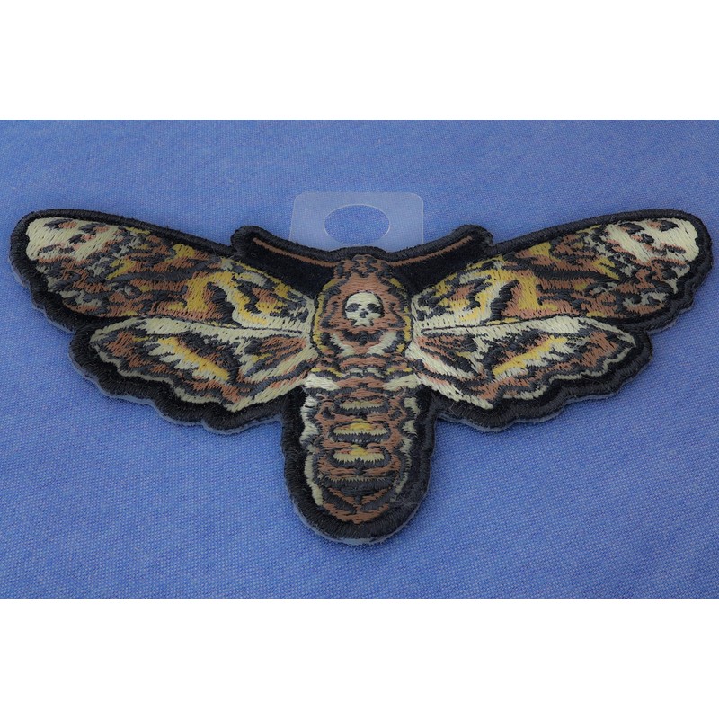 Moth Skull Patch, Skull Patches (P6335)
