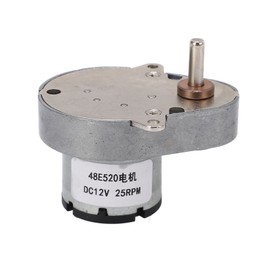 25RPM DC Geared Motor Pear Type Eccentric Shaft Sturdy Speed Reduction Gear Motor DC12V