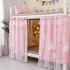 ITODA Cabin Bunk Bed Curtain Stylish Canopy Bed Tent Dustproof