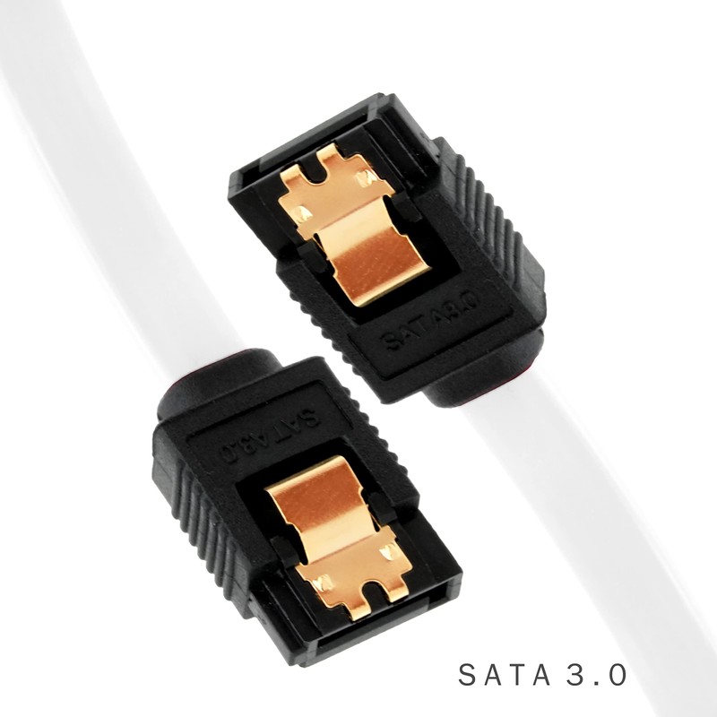 BIGtec SATA Cable 1m transparent gerade/gerade