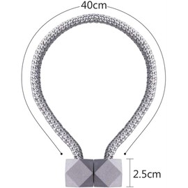 Curtain Tassels Magnetic Tassels Set of 4 Curtain Tiebacks Curtain Holder Curtain Accessories Curtain Decorative Rope Perfect for Home Office