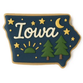 Iowa State 2.75 Inch Cookie Cutter from The Cookie Cutter Shop – Tin Plated Steel