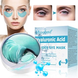 Under Eye Patches, 30 Pairs Hyaluronic Acid Under Eye Mask, Eye Masks for Puffy Eyes, Under Eye Patches for Puffiness, Anti-Aging, Moisturizing & Reducing Dark Circles