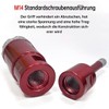 SUQIN Diamant Fliesenbohrer 100mm,M14 Gewinde Winkelschleifer Diamantbohrer Lochsäge zum Bohren