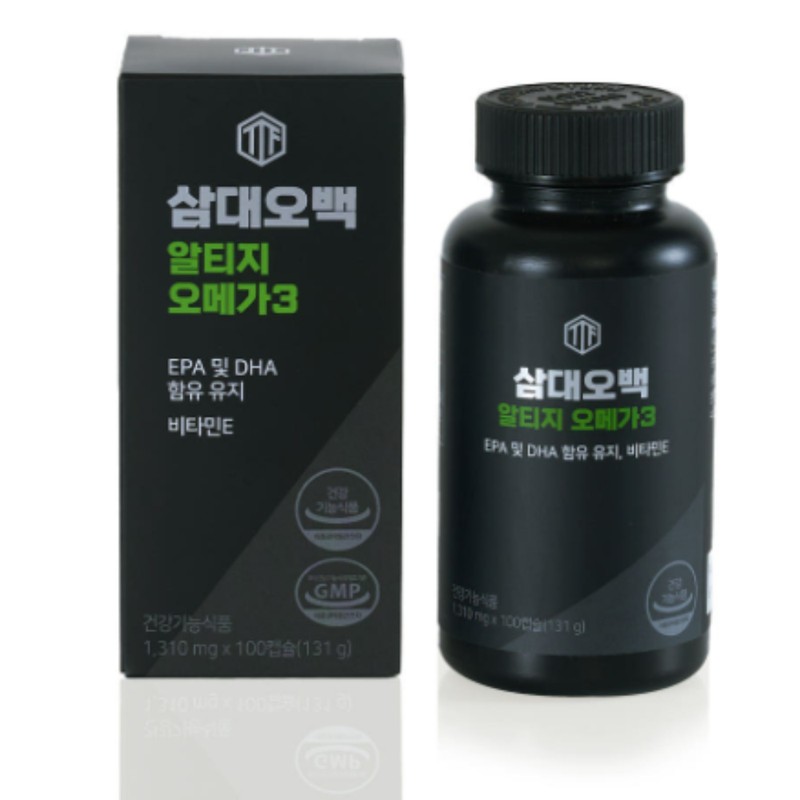three to five hundred Samdae5baek Adult rGT Omega 3 Nutrient