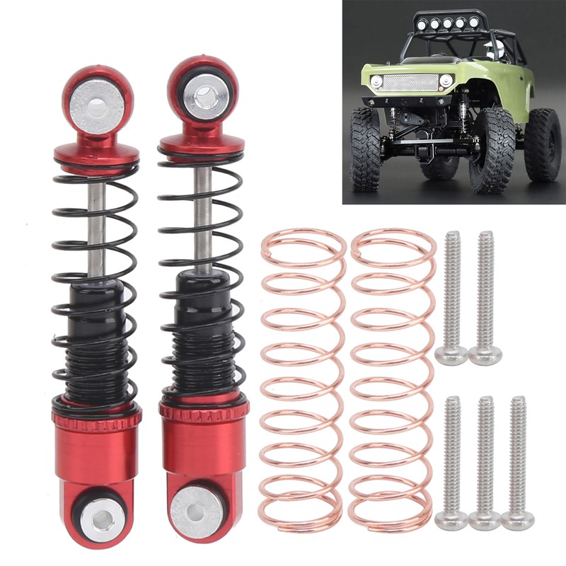 2pcs Shock Absorbers Damper Aluminum Alloy Spare Accessories Fit for