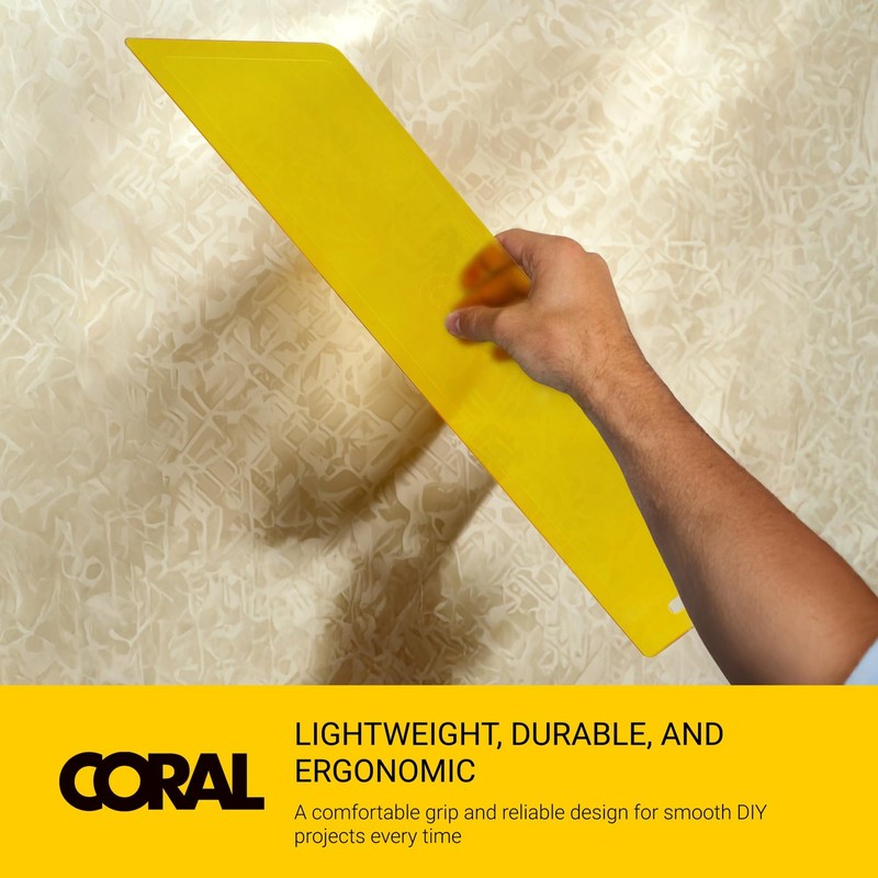 Coral Wallpaper Smoothing Tool 21.25 inch Ergonomic Durable Home Improvement