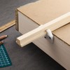 Yousoontic 2 Pack Hardwood Center Mount Drawer Slides Wooden Drawer