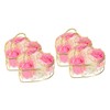 Gadpiparty 4 Boxes Soap Rose Soap Essential Oil Soap Floral
