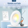 Amico 24 Pack 5/6 inch 5CCT LED Recessed Lighting, Dimmable,