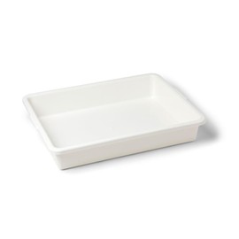United Scientific™ Polypropylene Multi-Purpose Containment Tray - for Sterilizing and Drying Laboratory Supplies - Polypropylene Rectangular Plastic Tray - 18.375" L x 14.125" W x 3" H, 1 Count