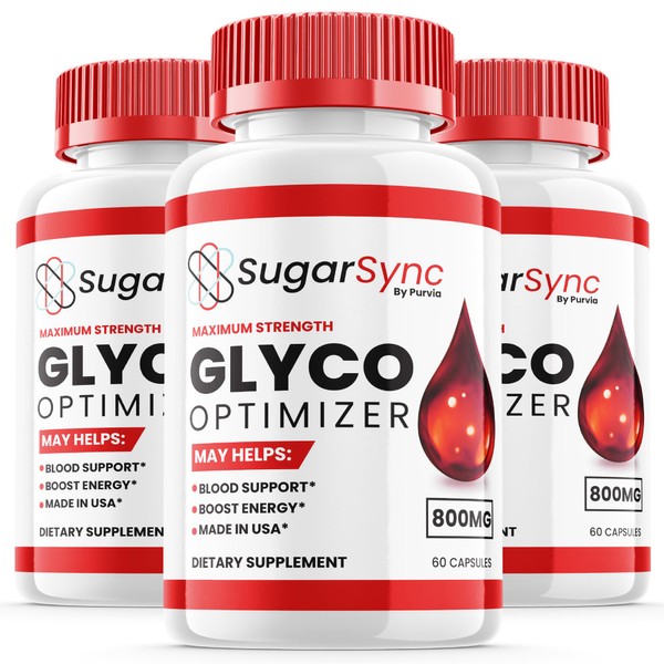 (3 Pack) Sugar Sync Glyco Optimizer, Sugarsync Glyco Optimizer, Sugar