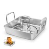 Leonyo Beer Can Roasting Chicken Holders, Stainless Steel 9 Inch