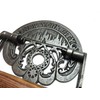 Antique Iron Toilet Roll Holder 'New York City' 150mm