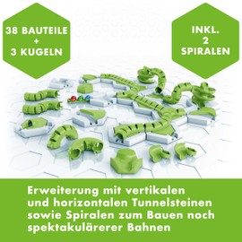 Ravensburger Ravensburger GraviTrax Extension Twirl 22435 - GraviTrax Erweiterung für Deine Kugelbahn - Murmelbahn und Konstruktionsspielzeug ab 8 Jahren, GraviTrax Zubehör kombinierbar mit Allen Produkten