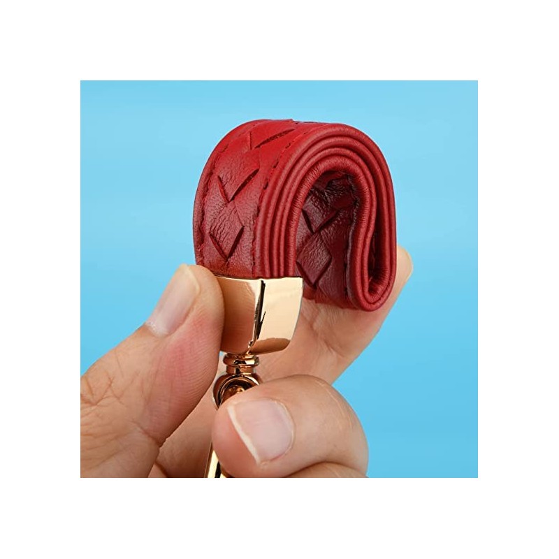 AIXUAN Keychain Genuine Leather Suitable for Men and Women, 360