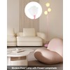 Lightdot 65IN Dimmable Pink Floor Lamp for Living Room, Mid