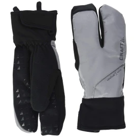Craft Sportswear - Guantes de Ciclismo Unisex (Reflectantes, Resistentes al Viento y al Agua)