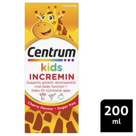 Centrum Kids Incremin Iron Mixture Oral Liquid Cherry 200mL