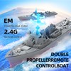 2.4GHz Remote Control Mini Boat Simulation Remote Control Warship Water