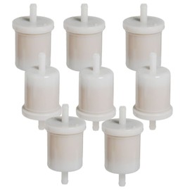 HIFROM (Pack of 8 Fuel Filter Compatible with Kubota 12581-43012 12581-43010 BX22D BX23D BX24D BX25 BX1870 BX1860 BX1850D BX1830D BX1800D BX1500D