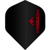 Mission Darts Logo Dart Flights | 100 Micron | Standard