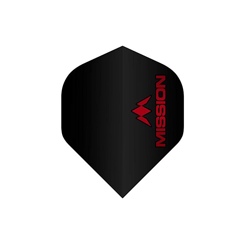 Mission Darts Logo Dart Flights | 100 Micron | Standard